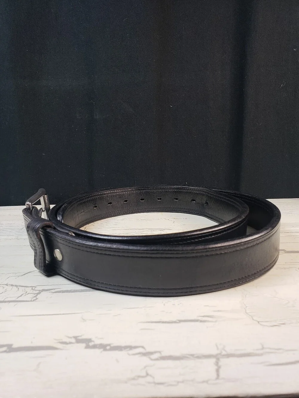 Hank's Belts 'The Montana Bison' Double Layer Function Wear/ All Wear  Belt - 46